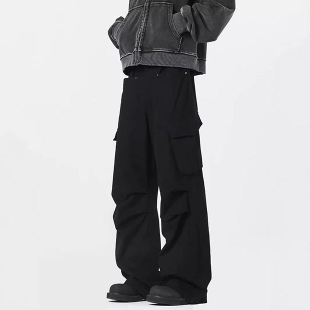 KAMI NO.5333 WIDE CARGO PANTS