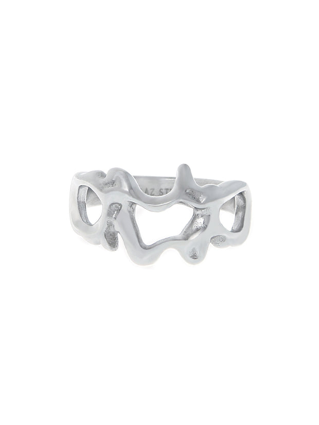KAMI STYLE LIQUID METAL RING