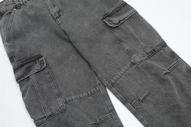 KAMI NO.5297 PANTALÓN CARGO GRIS