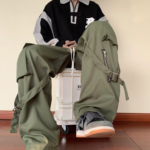 KAMI NO.5328 LOOSE CARGO PANTS