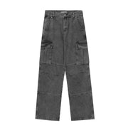 KAMI NO.5297 PANTALÓN CARGO GRIS