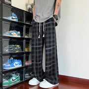 KAMI NO.5336 PLAID STRIPED TROUSERS