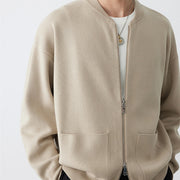 KAMI NO.1463 ZIPPERED CARDIGAN