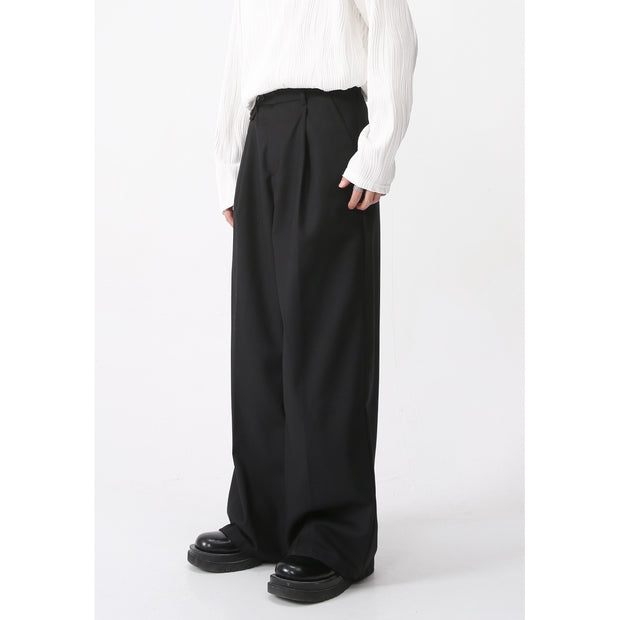 KAMI NO.5331 WIDE RETRO TROUSERS