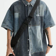 KAMI NO.2281 WASHED DENIM SHIRT