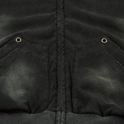 KAMI NO.1444 WORN OUT ZIP UP JACKET