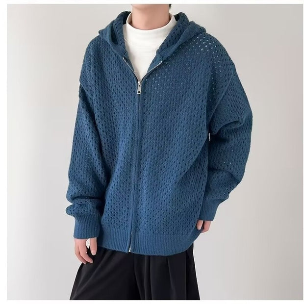 KAMI NO.1462 CASUAL KNITTED JACKET