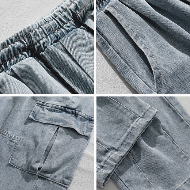 KAMI NO.5314 WASHED BAGGY JEANS