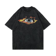 KAMI NO.2271 EYE RETRO T SHIRT