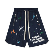 KAMI NO.5278 GRAFFITI SHORTS