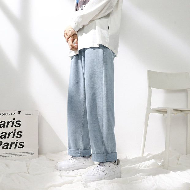 KAMI NO.5323 LOOSE STRAIGHT JEANS