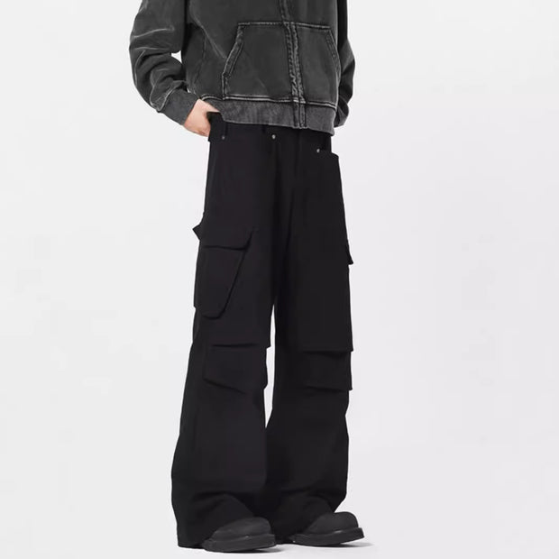 KAMI NO.5333 WIDE CARGO PANTS
