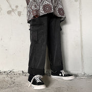 KAMI NO.5284 BAGGY CARGO JEANS