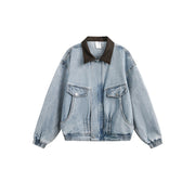 KAMI NO.1457 WASHED DENIM JACKET