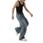 KAMI STYLE NO.5334 WIDE WASHED DENIM