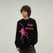 KAMI NO.7434 SPIDER KNIT SWEATER