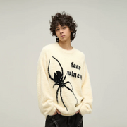 KAMI NO.7434 SPIDER KNIT SWEATER