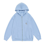 KAMI NO.1429 STAR ZIP UP JACKET