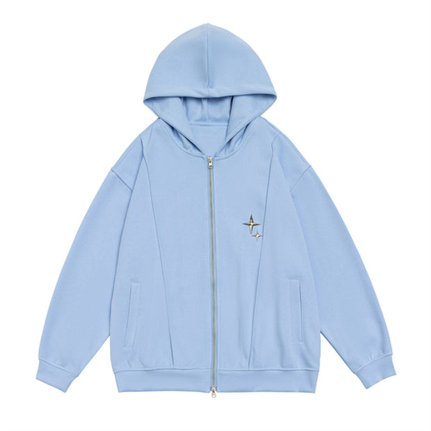 KAMI NO.1429 STAR ZIP UP JACKET