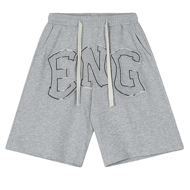 KAMI NO.5277 EMBROIDERED SHORTS