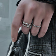 KAMI STYLE LIQUID METAL RING