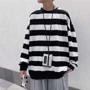 KAMI NO.7432 BIG STRIPED SWEATER