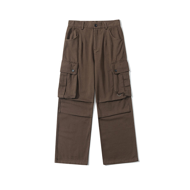 KAMI NO.5338 STRAIGHT CARGO PANTS