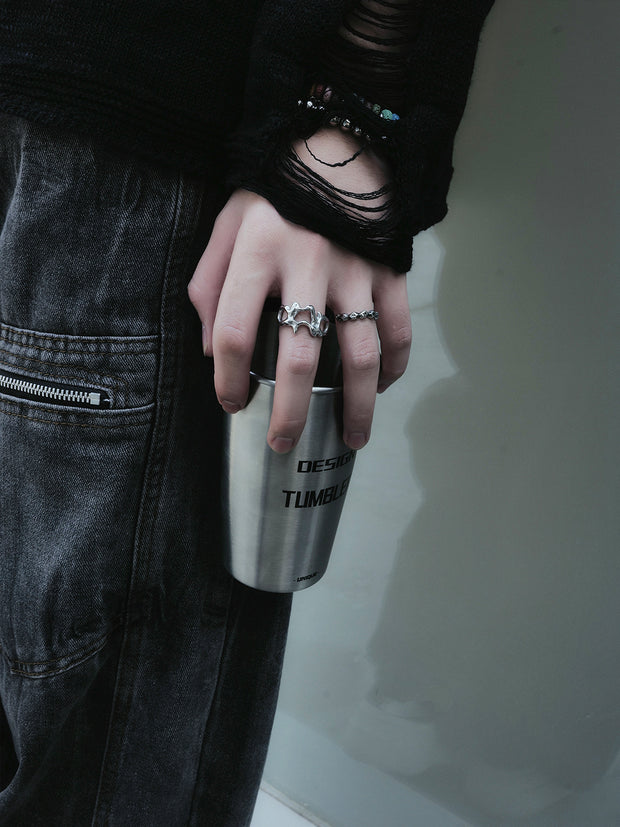 KAMI STYLE LIQUID METAL RING