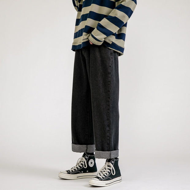KAMI NO.5324 WIDE LOOSE JEANS