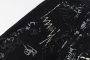 KAMI NO.5305 LOOSE GRAFFITI PANTS