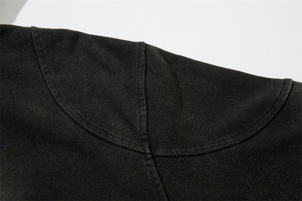 KAMI NO.1444 WORN OUT ZIP UP JACKET