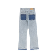 KAMI NO.5288 STAR EMBRODERIED JEANS