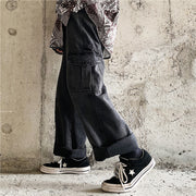 KAMI NO.5284 JEANS CARGO BAGGY