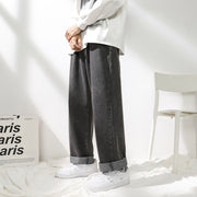 KAMI NO.5323 LOOSE STRAIGHT JEANS
