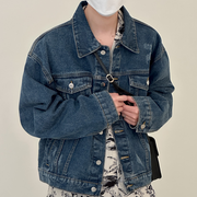 KAMI NO.1422 GEWASCHENE JEANSJACKE