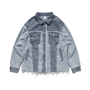 KAMI NO.1405 COLORBLOCK DENIM JACKET