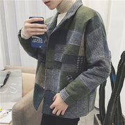 KAMI NO.1404 CHECKERED COAT