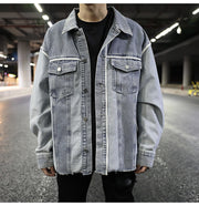 KAMI NO.1405 COLORBLOCK DENIM JACKET