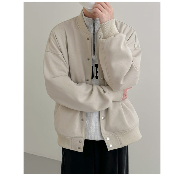 KAMI NO.1423 CASUAL VARSITY JACKET