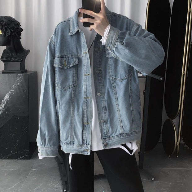 KAMI NO.1203 VINTAGE DENIM JACKET - STREETS OF KAMI