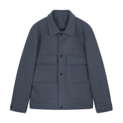 KAMI NO.1209 LOOSE WOOLEN JACKET - STREETS OF KAMI