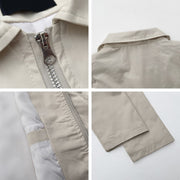 KAMI NO.1212 ZIP-UP COLLAR JACKET - STREETS OF KAMI