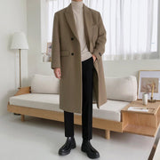 KAMI NO.1216 WOOLEN TRENCH COAT - STREETS OF KAMI