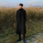 KAMI NO.1218 LONG TRENCH COAT - STREETS OF KAMI