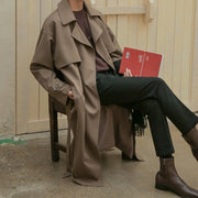 KAMI NO.1221 BELT TRENCH COAT - STREETS OF KAMI