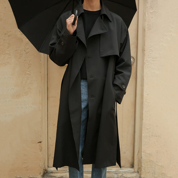 KAMI NO.1221 BELT TRENCH COAT - STREETS OF KAMI