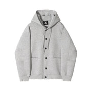 KAMI NO.1229 BUTTONED HOODIE - STREETS OF KAMI