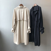 KAMI NO.1240 LOOSE TRENCH COAT - STREETS OF KAMI