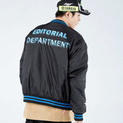 KAMI NO.1256 REVERSIBLE BASEBALL JACKET - STREETS OF KAMI