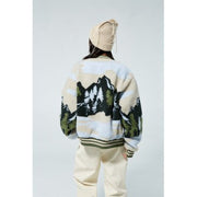 KAMI NO.1256 REVERSIBLE BASEBALL JACKET - STREETS OF KAMI